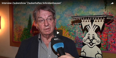 Interview zur Zaubershow in Schrobenhausen