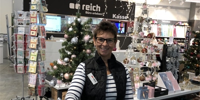 Weihnachtstütensammeln 2018 30 Papierspende Firma Reich