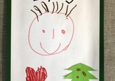 Kindergarten Sonnenschein Weihnachtskartenaktion 2022 3