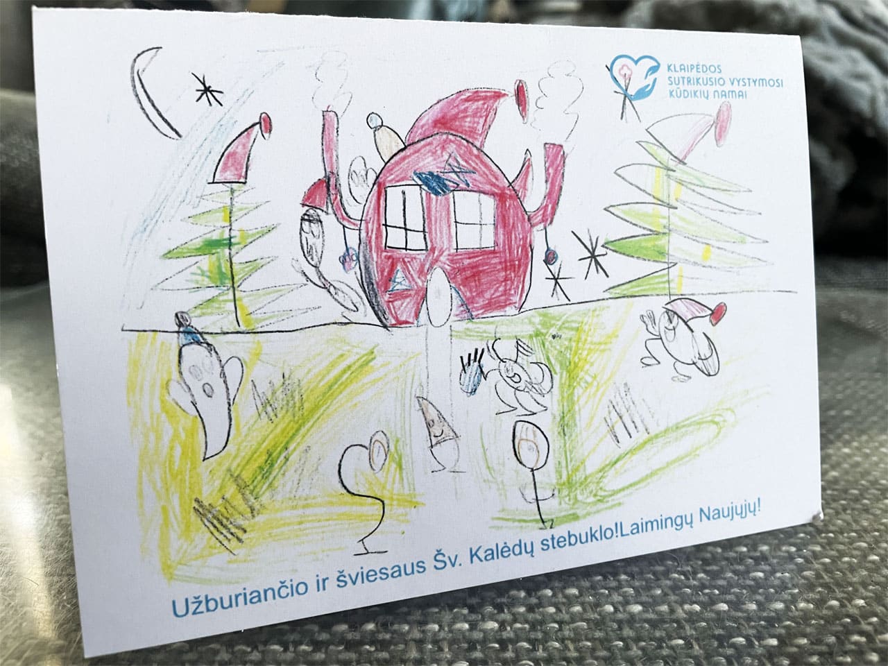 Karte von Laima Vorderseite