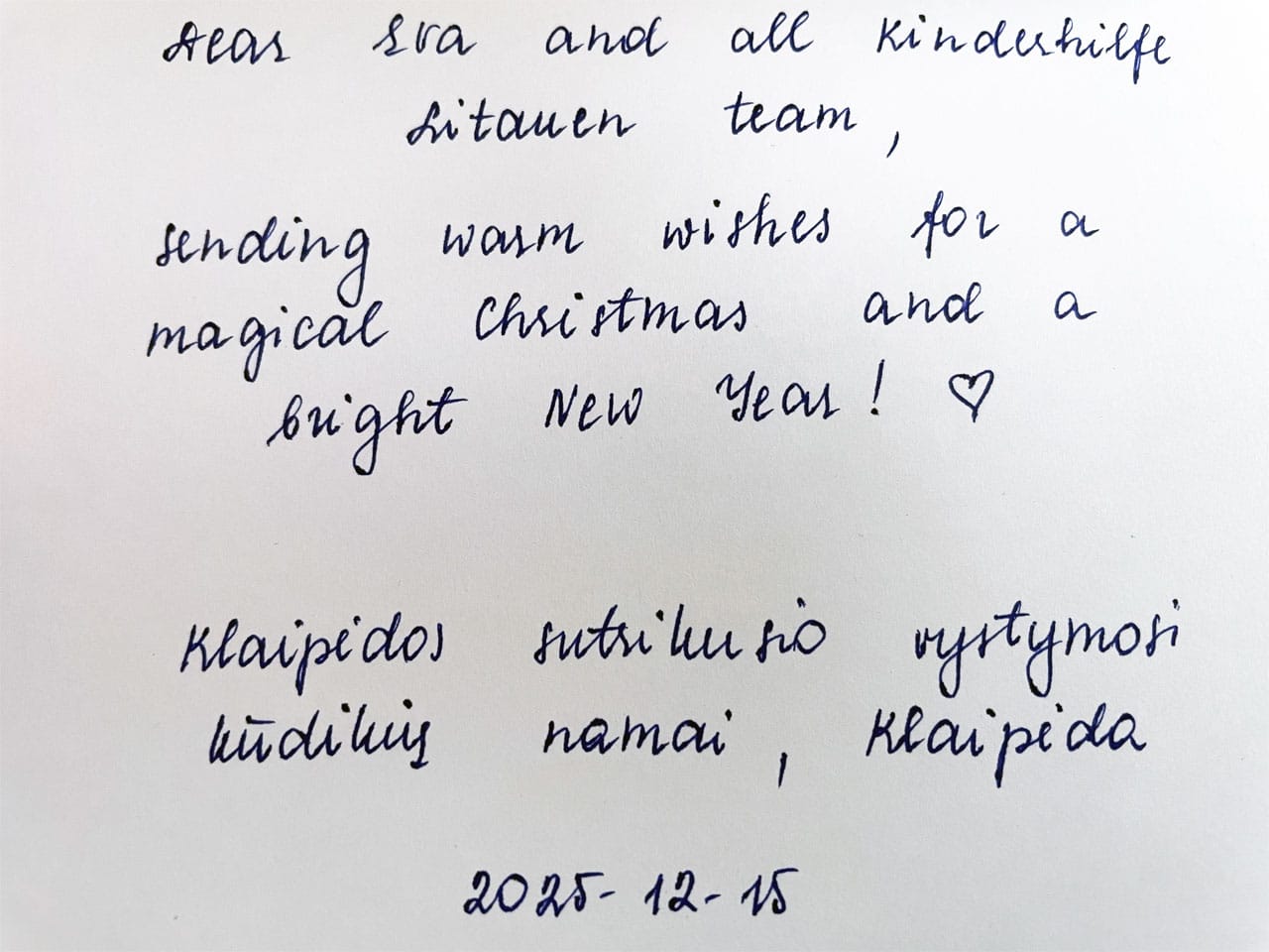 Karte von Laima Text